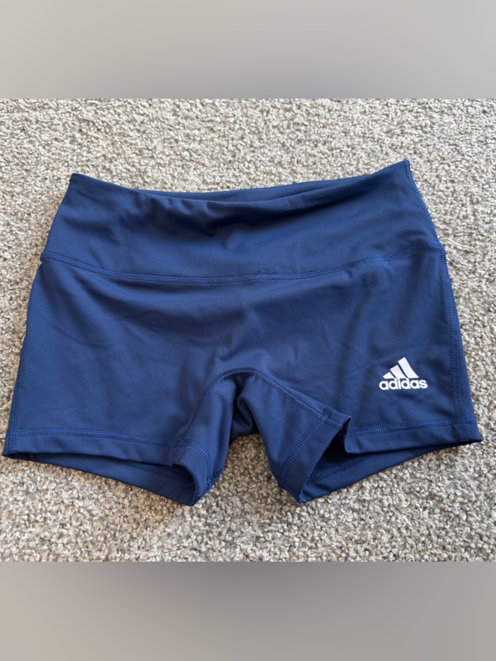 adidas Blue m Compression Volleyball Shorts